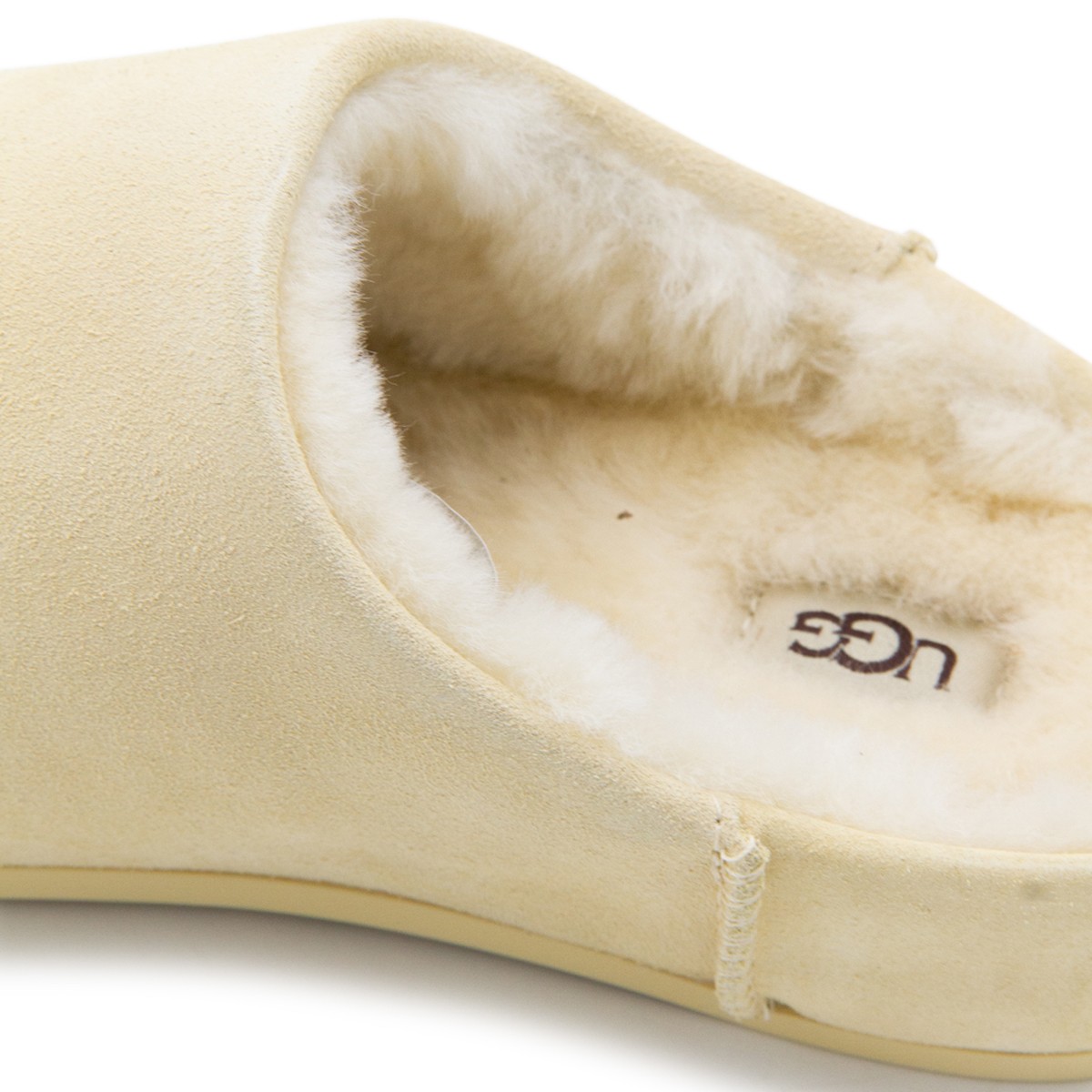 LIGHT BEIGE ELEA SLIP ON FLATS