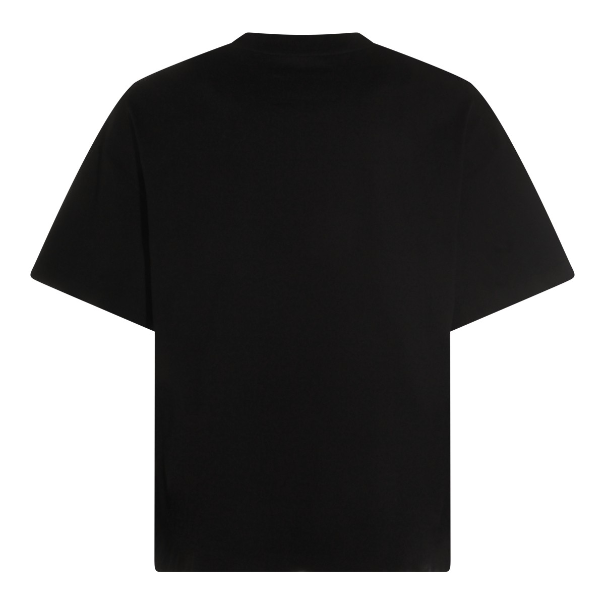 BLACK COTTON T-SHIRT