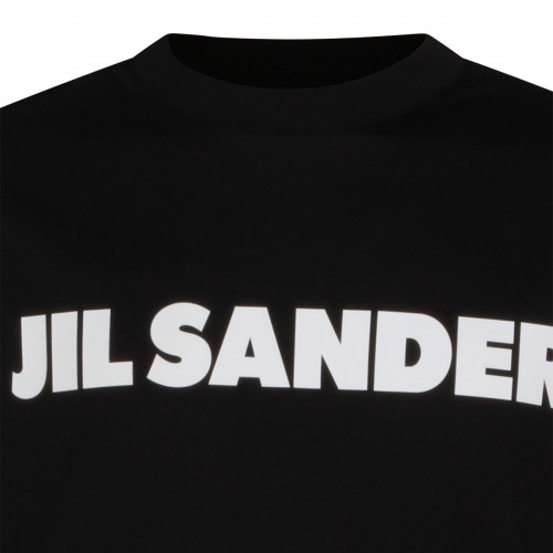 BLACK COTTON T-SHIRT