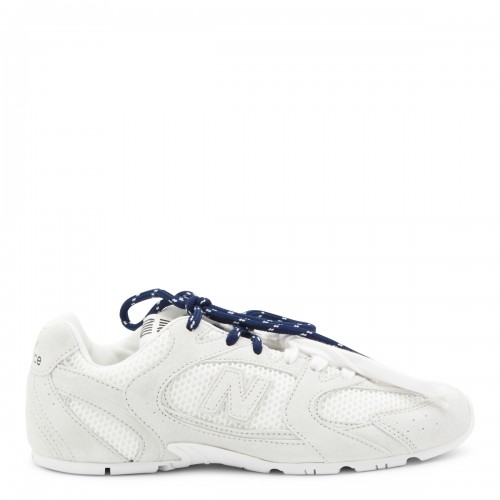 WHITE LEATHER SNEAKERS