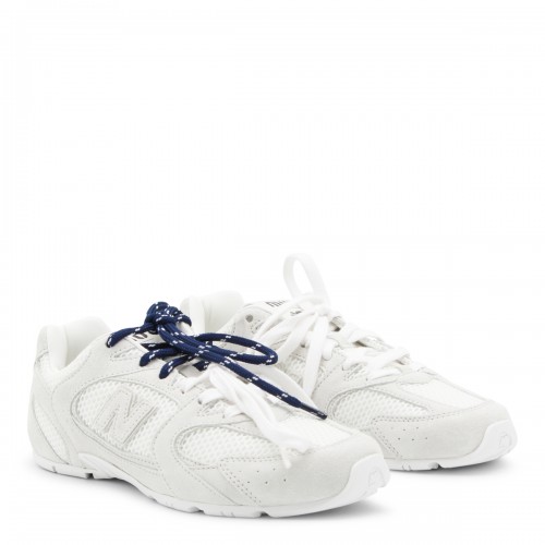 WHITE LEATHER SNEAKERS