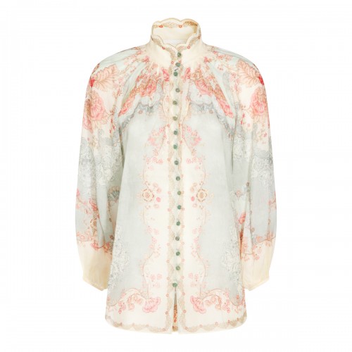FLORAL RAMIE SHIRT