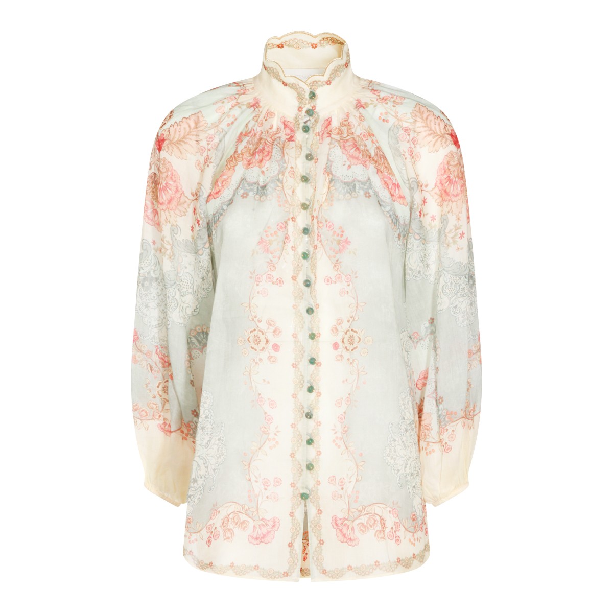 FLORAL RAMIE SHIRT
