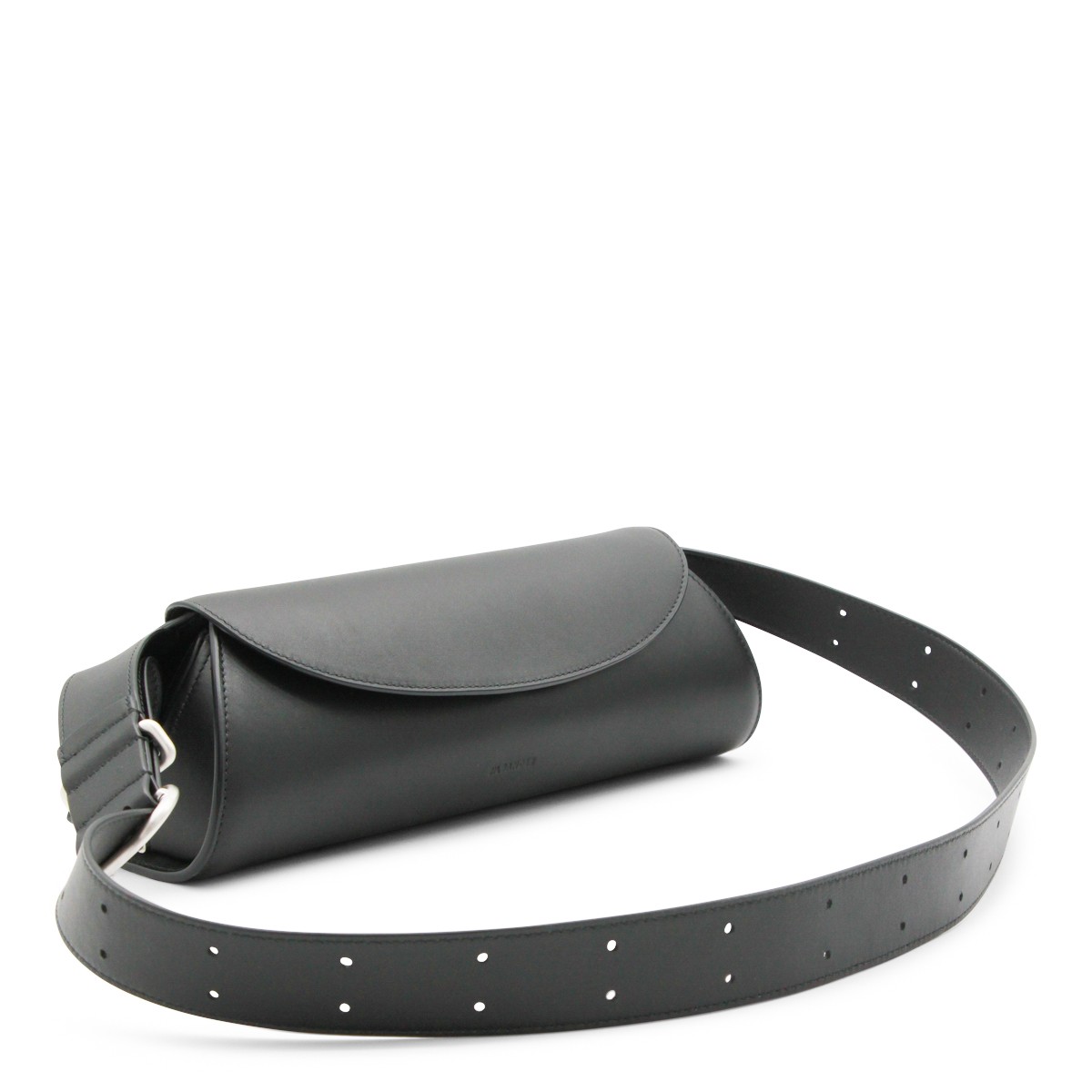 BLACK CANNOLO SM SHOULDER BAG