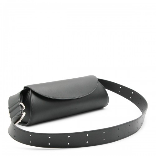 BLACK CANNOLO SM SHOULDER BAG