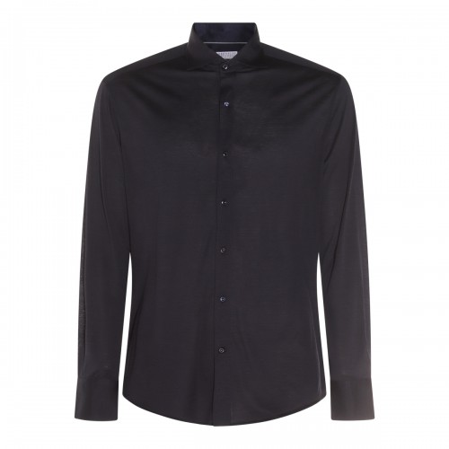 BLACK COTTON SHIRT