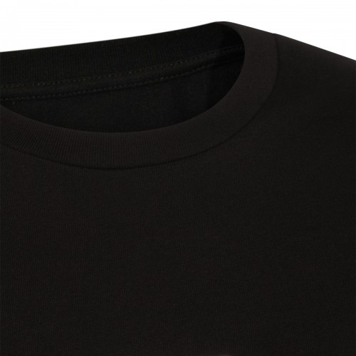 BLACK COTTON T-SHIRT