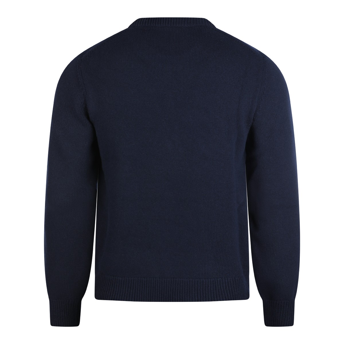 NAVY WOOL KNITWEAR
