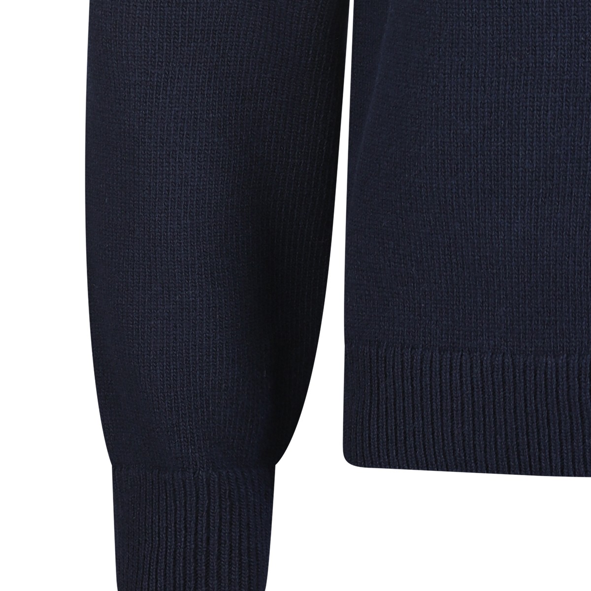 NAVY WOOL KNITWEAR