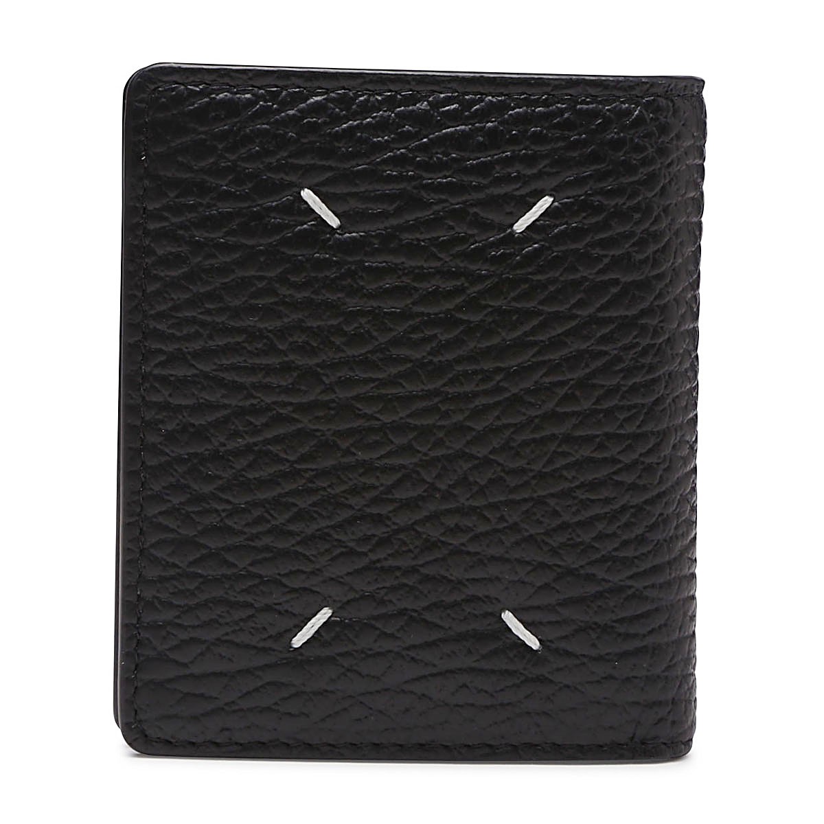 BLACK LEATHER WALLET