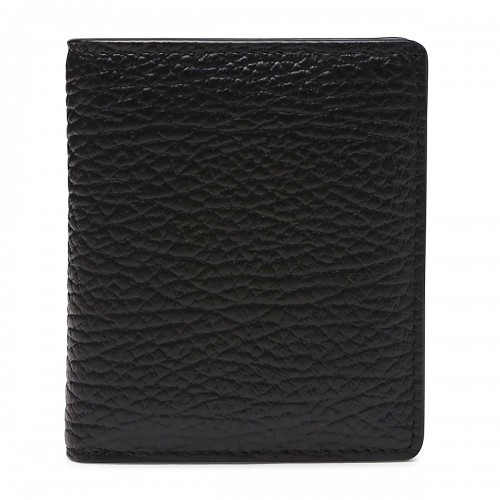 BLACK LEATHER WALLET