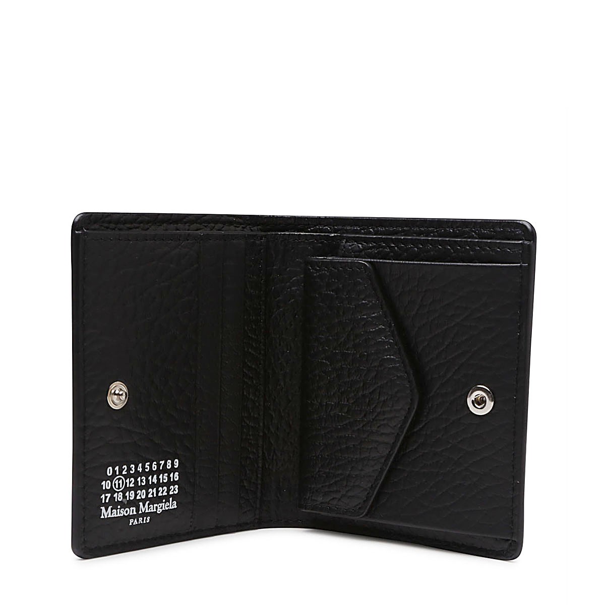 BLACK LEATHER WALLET