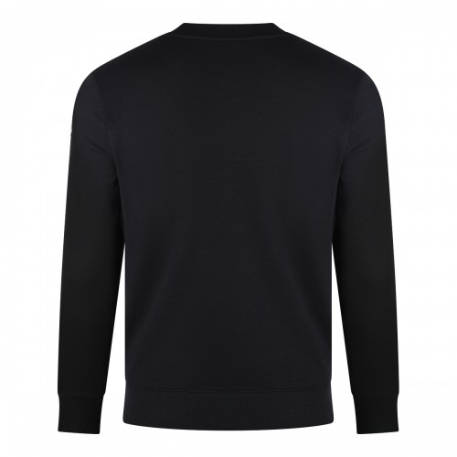 BLACK COTTON SWEATSHIRT 2