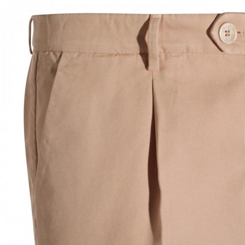 CAMEL COTTON PANTS