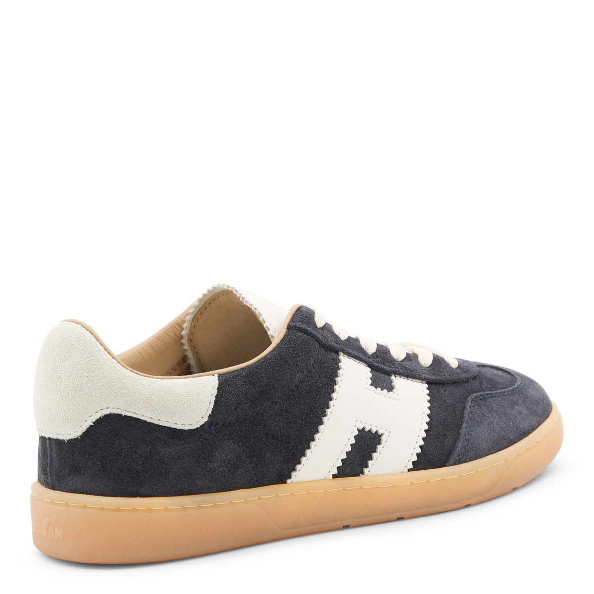 NAVY LEATEHR COOL SNEAKERS