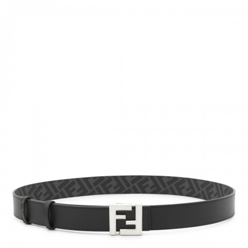 BLACK LEATHER BELT
