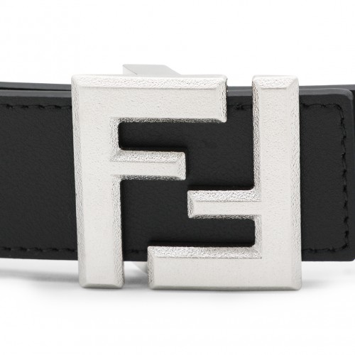 BLACK LEATHER BELT 2