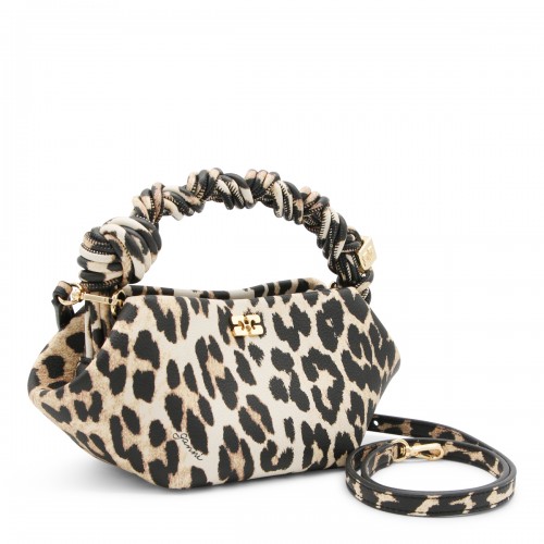 LEOPARD TOP HANDLE BAG