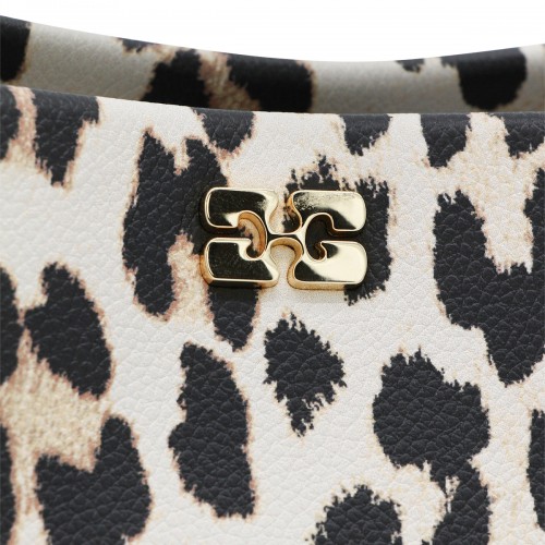 LEOPARD TOP HANDLE BAG