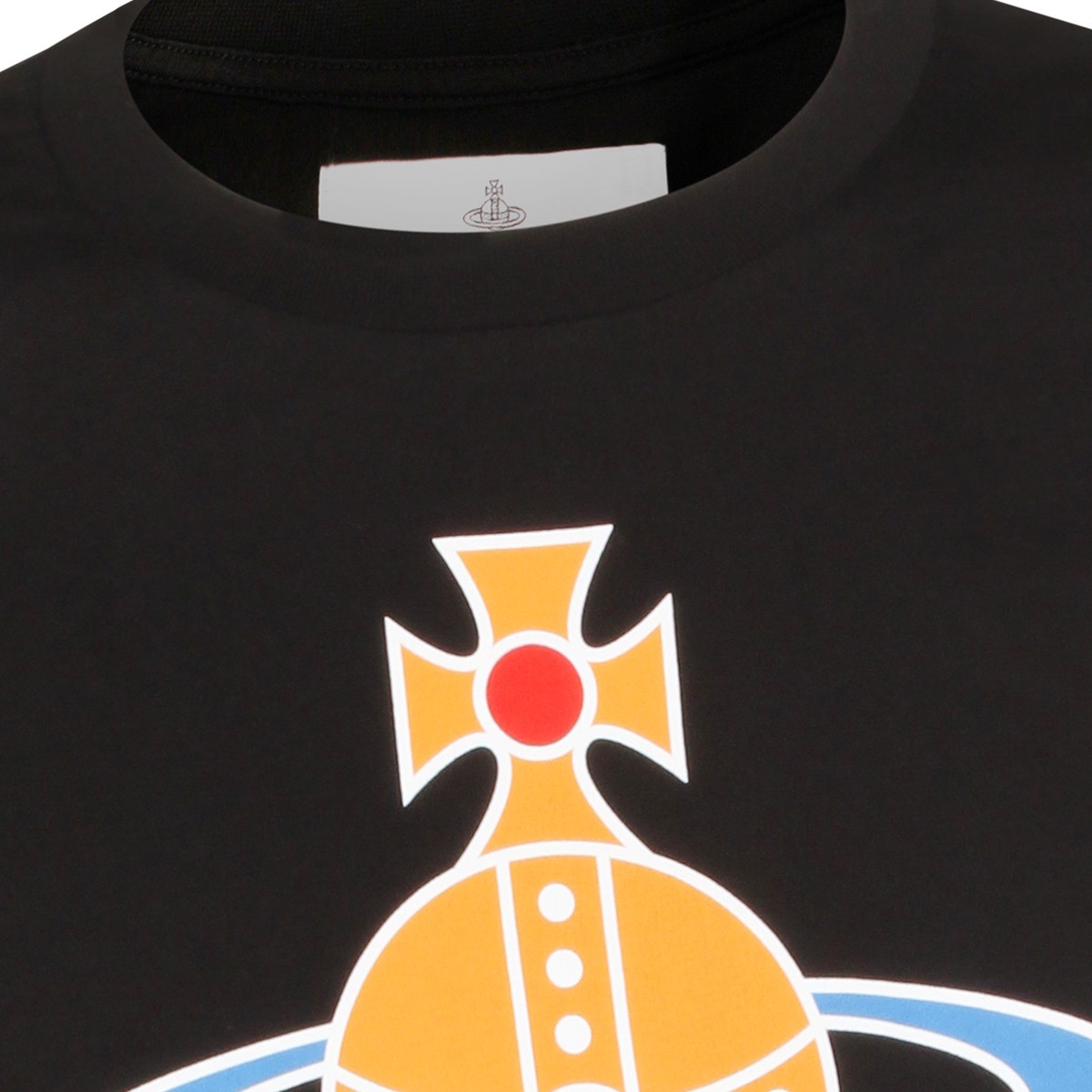 BLACK COTTON T-SHIRT