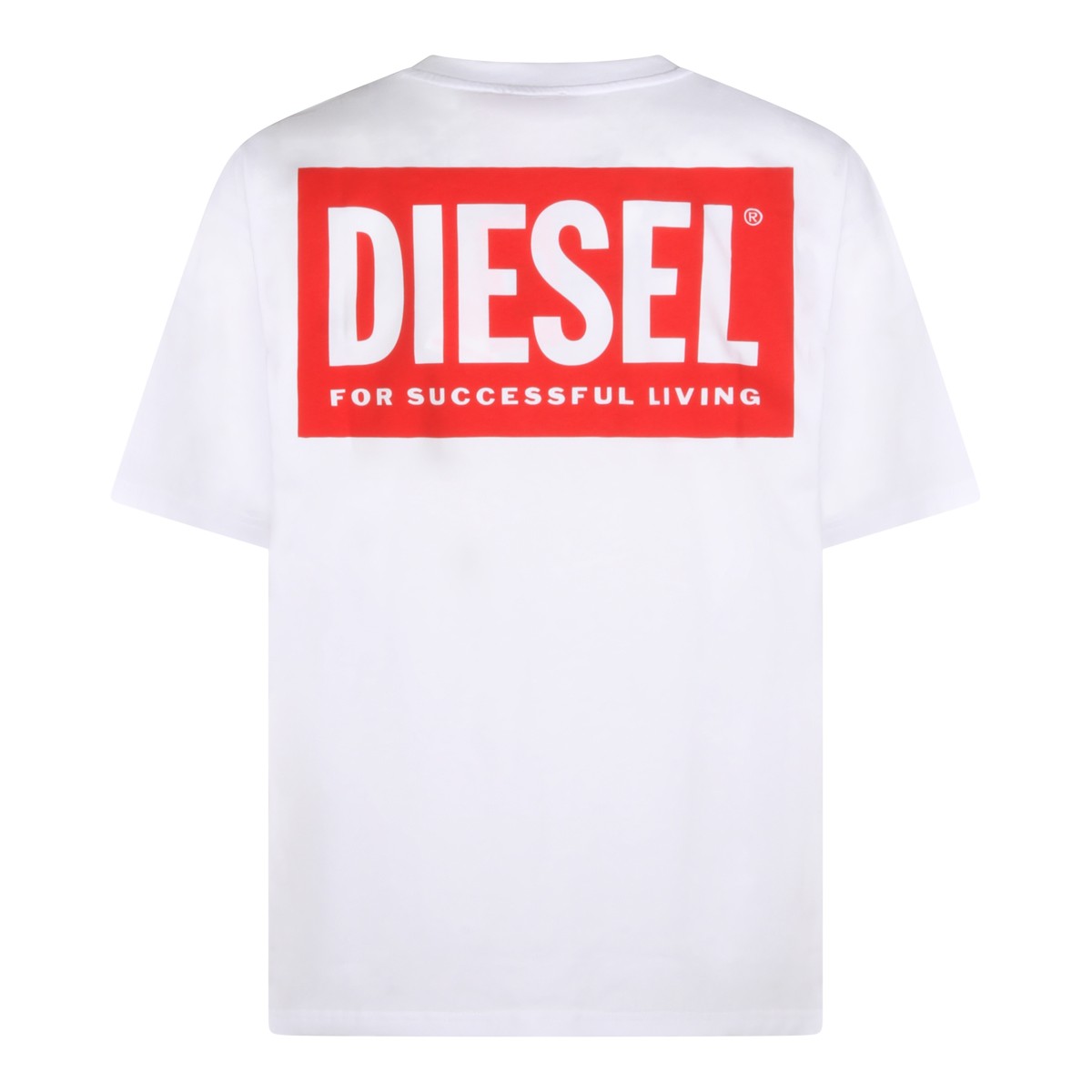 WHITE COTTON T-SHIRT