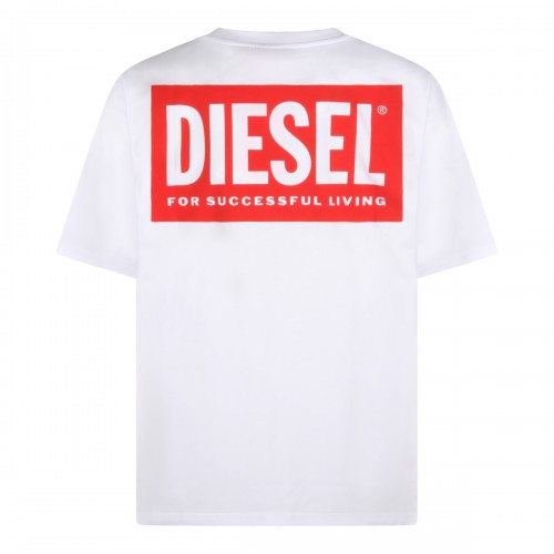 WHITE COTTON T-SHIRT