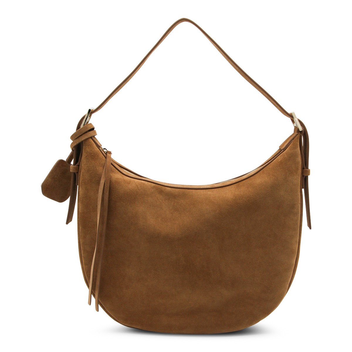 BROWN LEATHER SHOULDER BAG