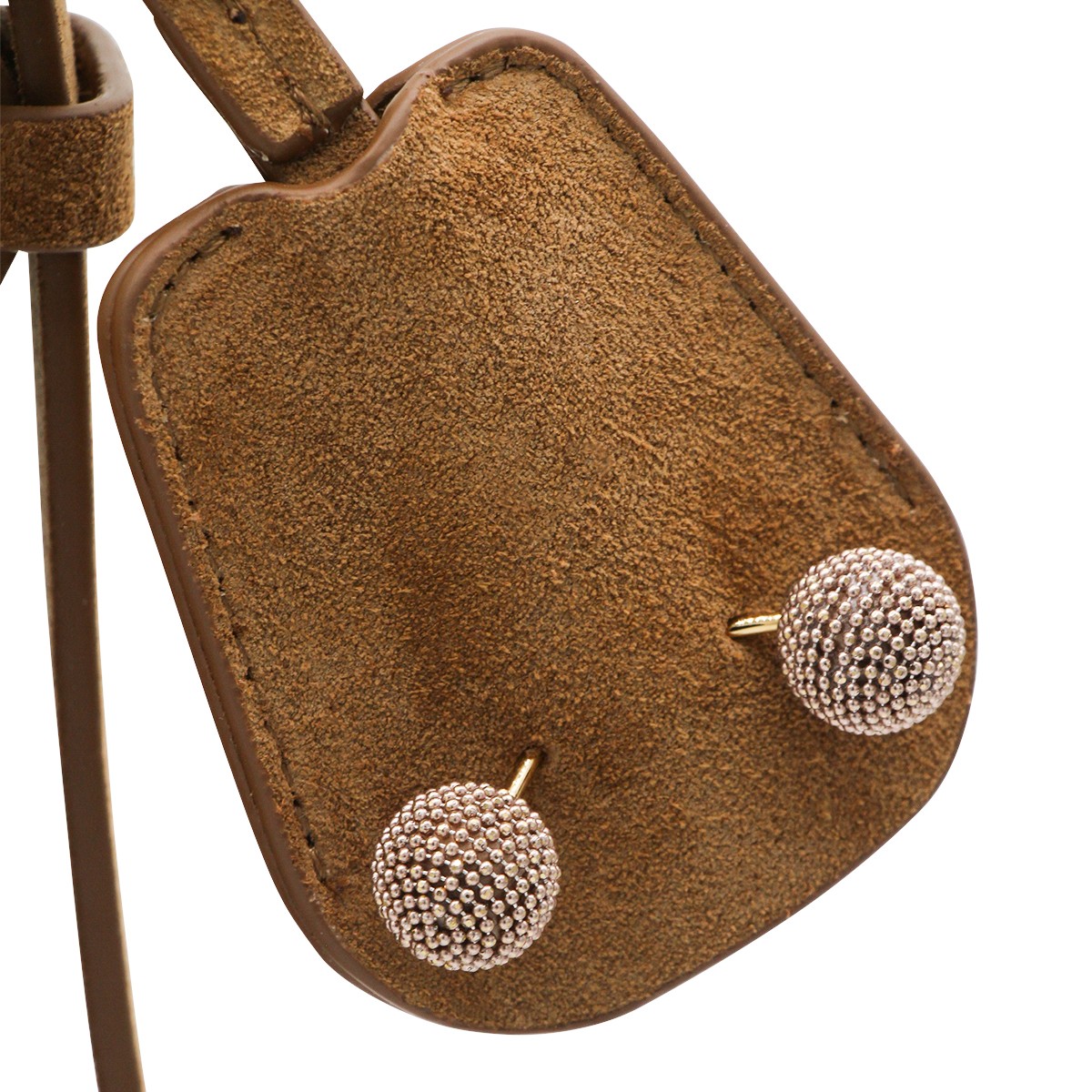 BROWN LEATHER SHOULDER BAG