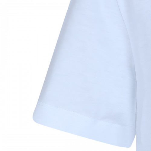 WHITE COTTON T-SHIRT