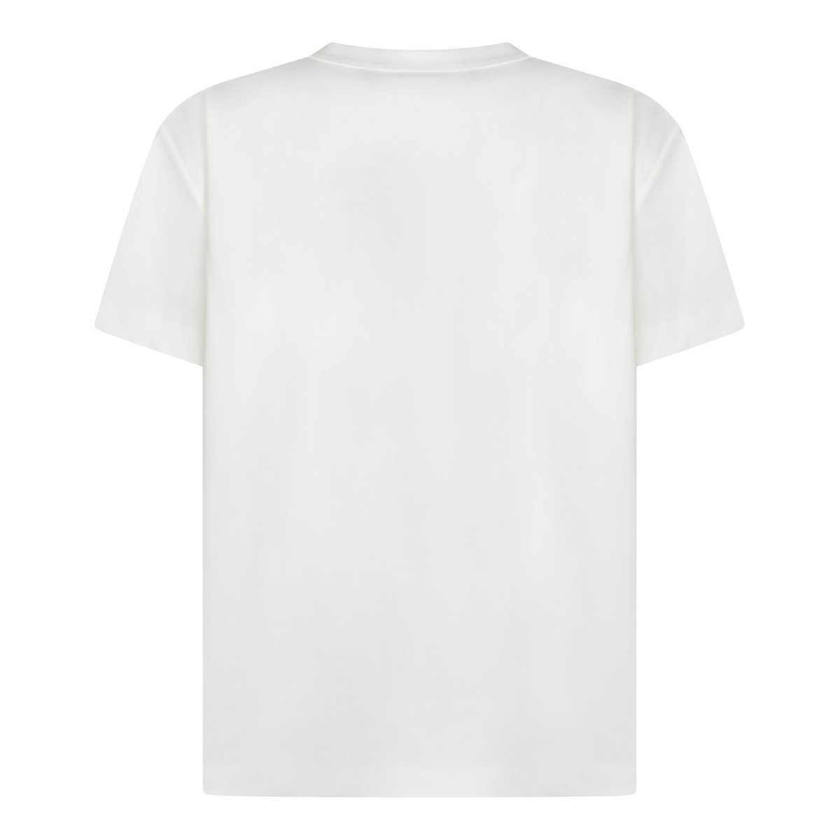 WHITE VISCOSE T-SHIRT
