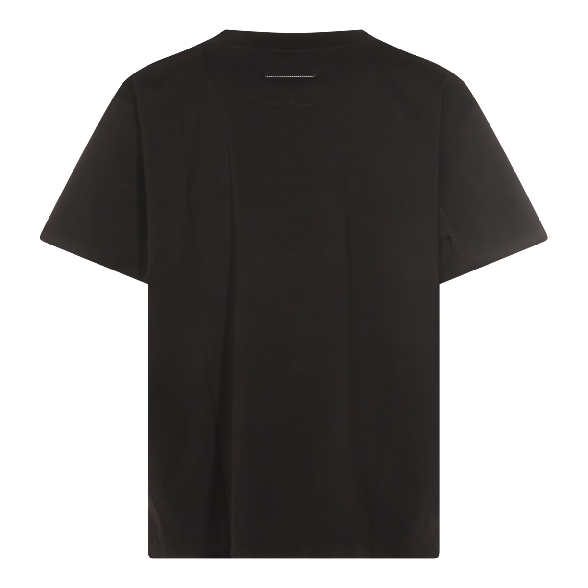 BLACK COTTON T-SHIRT