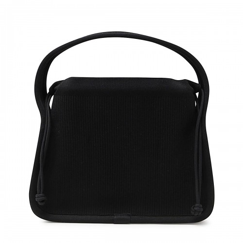 BLACK LEATHER SATCHEL 2