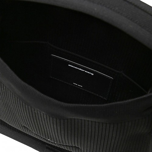 BLACK LEATHER SATCHEL