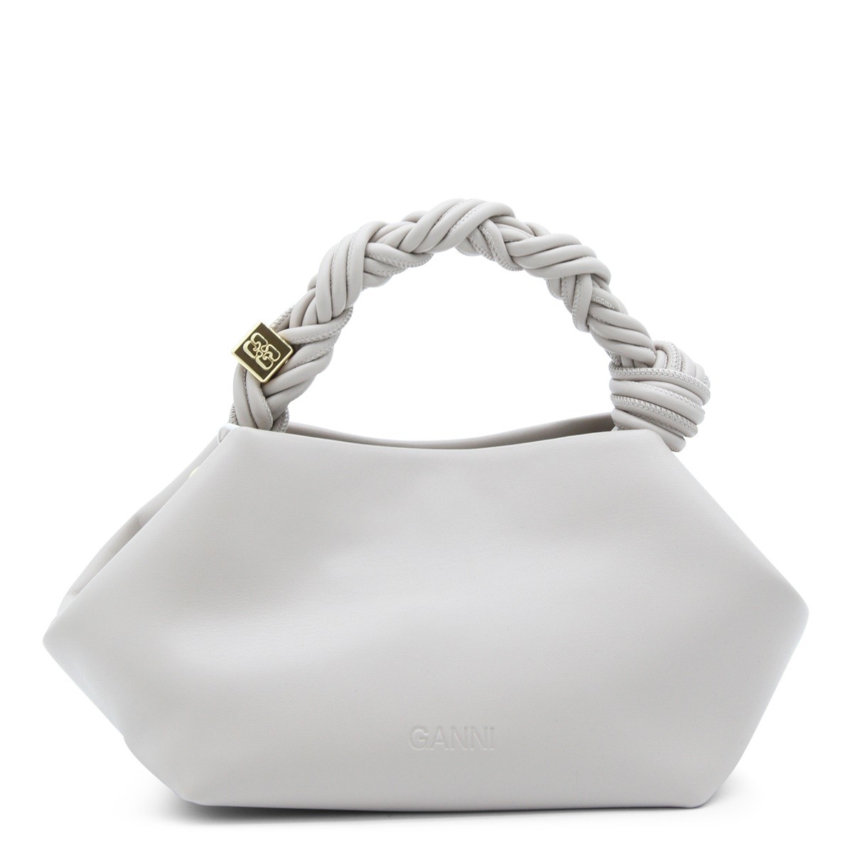 OYSTER GREY BOU SMALL TOP HANDLE BAG