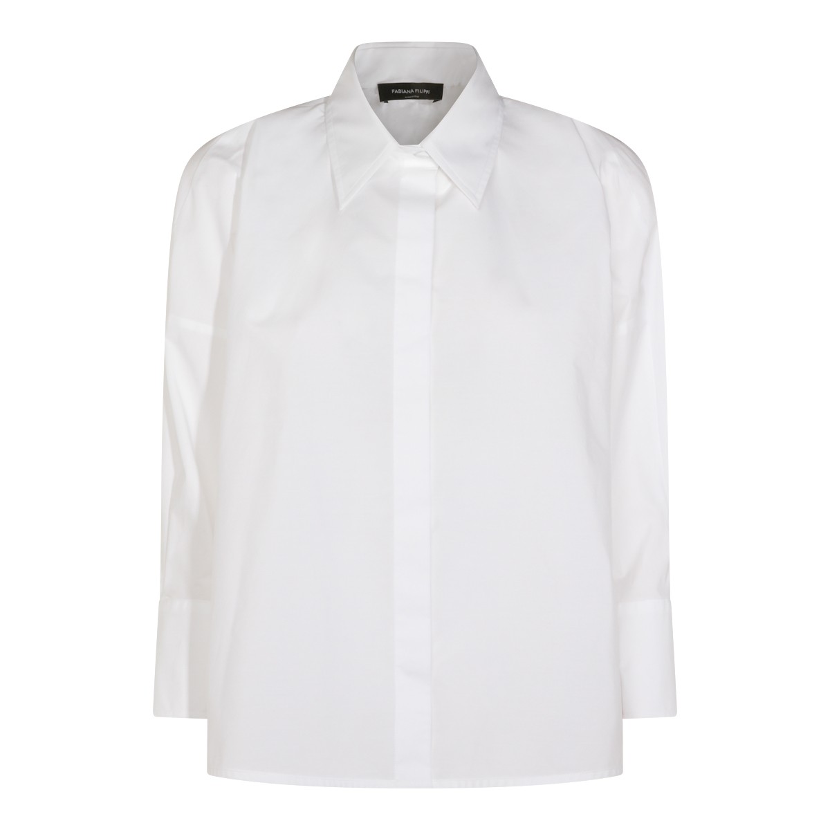 WHITE COTTON SHIRT