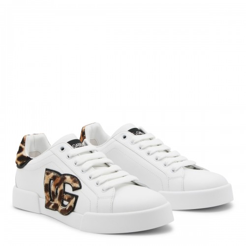 WHITE AND LEOPARD LEATHER... 2