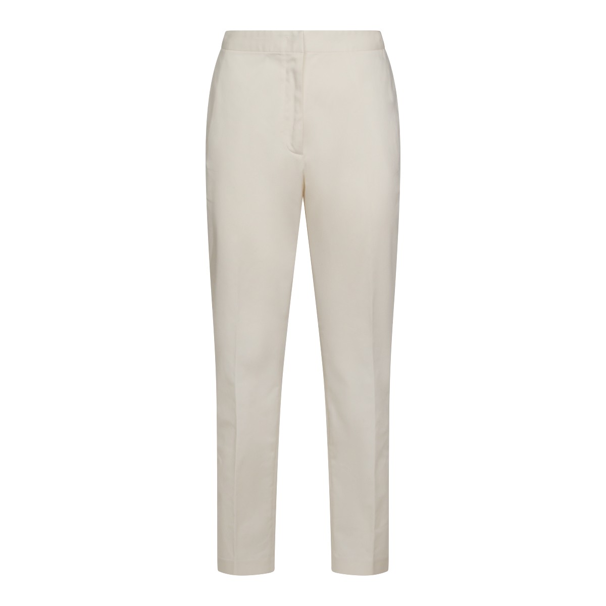 WHITE COTTON PANTS