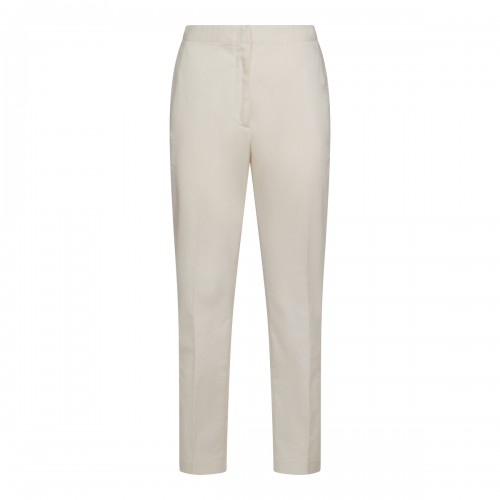 WHITE COTTON PANTS