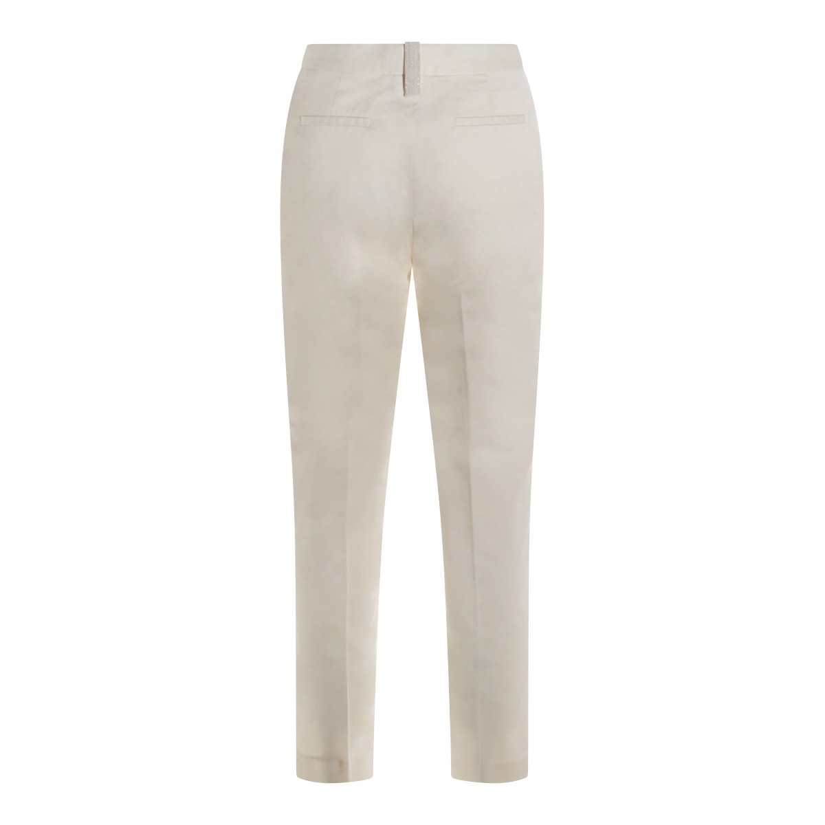 WHITE COTTON PANTS