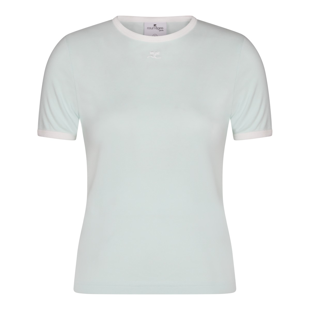 LIGHT MINT COTTON T-SHIRT