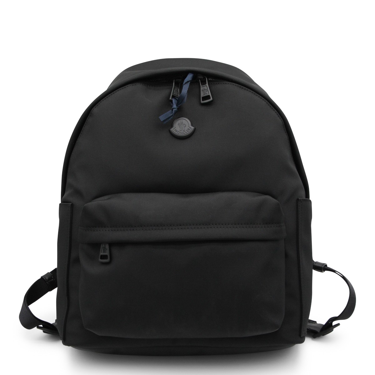 BLACK COTTON BACKPACK