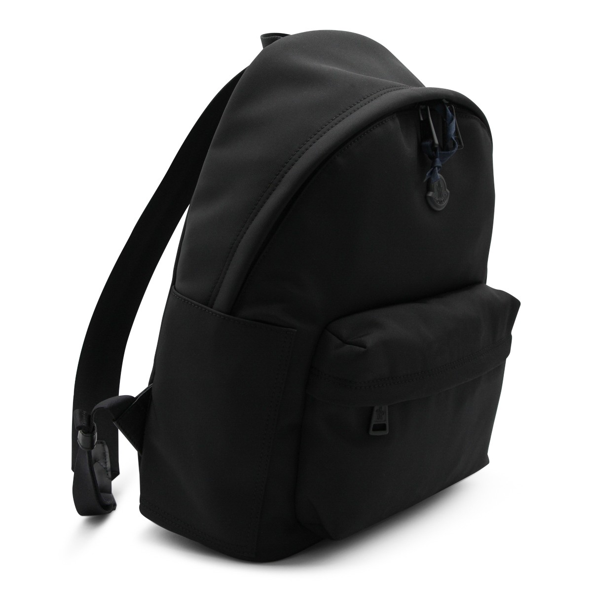 BLACK COTTON BACKPACK