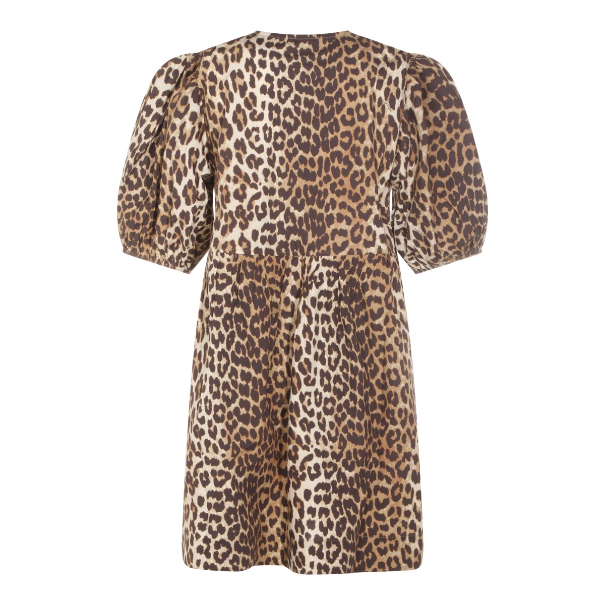 LEOPARD COTTON DRESS