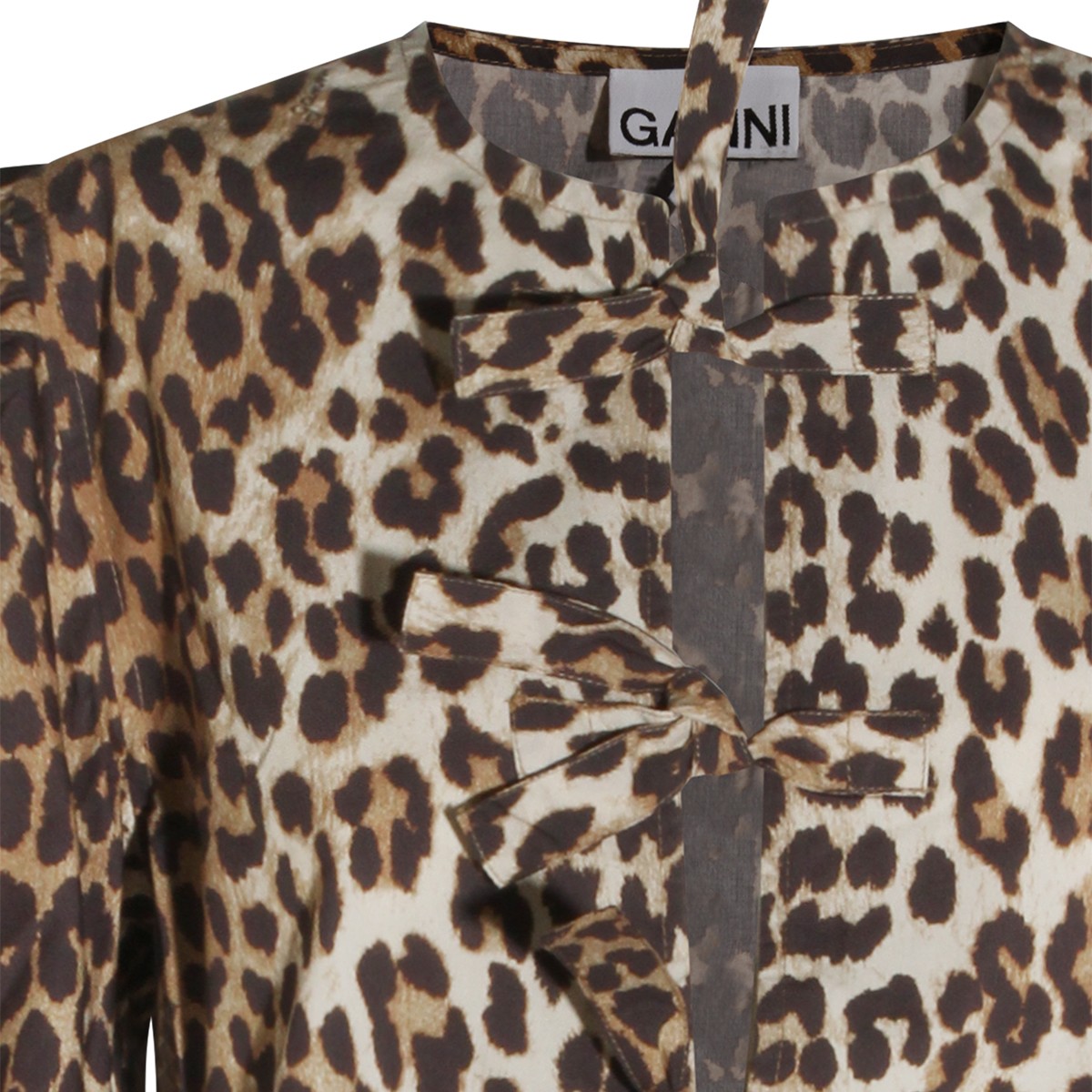 LEOPARD COTTON DRESS