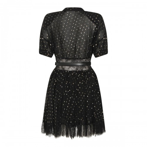 BLACK VISCOSE DRESS 2