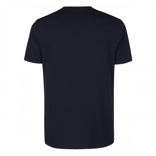 NAVY BLUE COTTON T-SHIRT 2