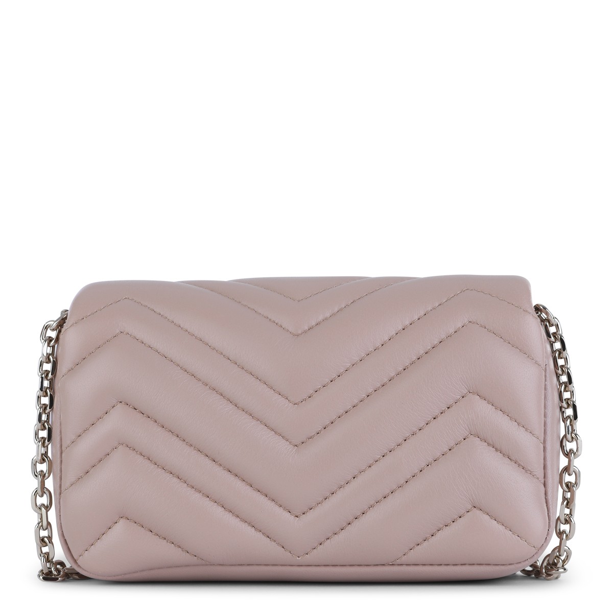 PINK LEATHER MINI BAG