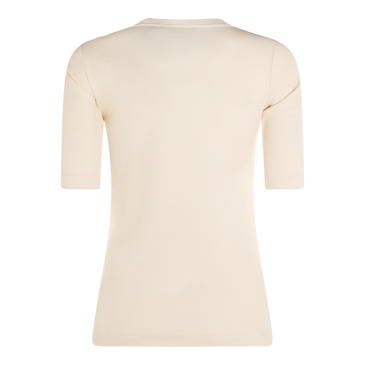 WHITE COTTON T-SHIRT