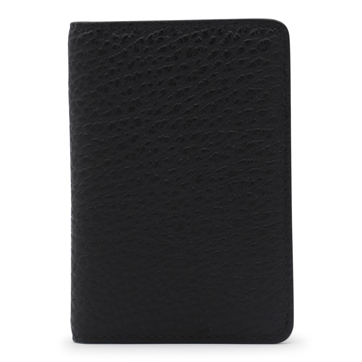 BLACK LEATHER CARD HOLDER