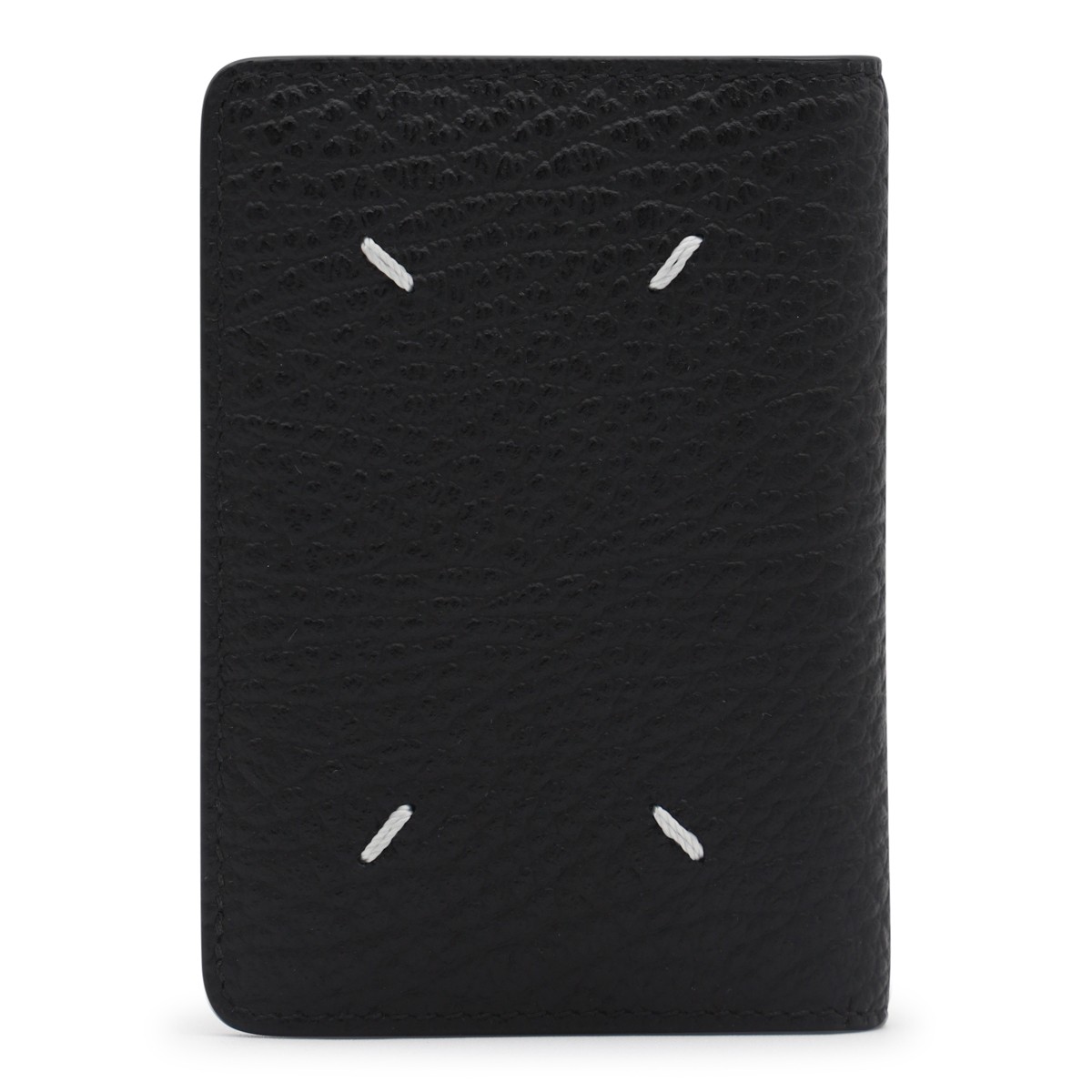 BLACK LEATHER CARD HOLDER